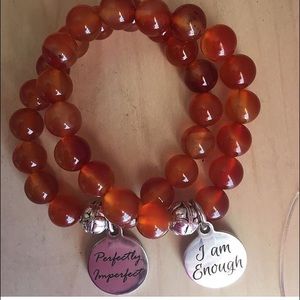 #gemstone bracelet #inspirationalquotes #handmade